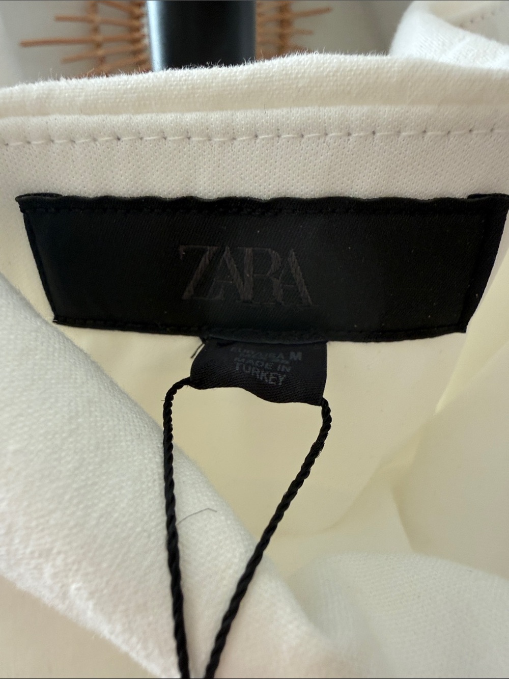 Zara Cream Strapless Ruched Bodice Maxi Dress - Picture 3 of 3